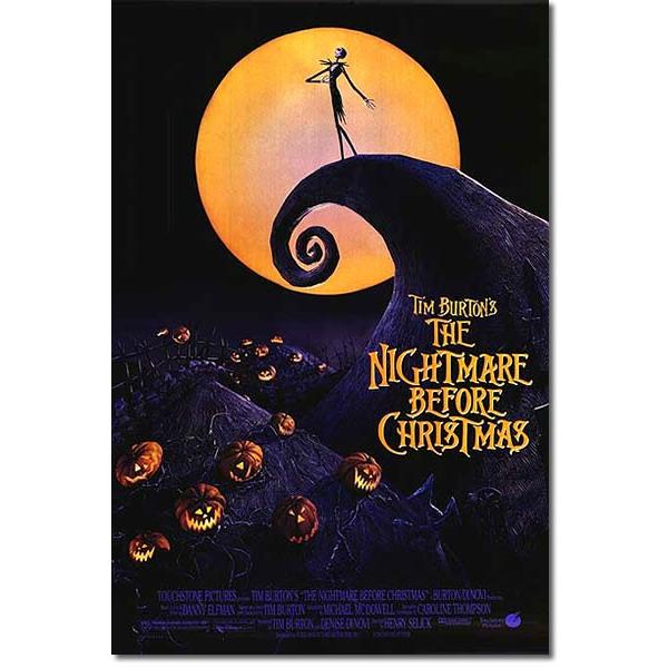 映画ポスター ナイトメアビフォアクリスマス グッズ /インテリア