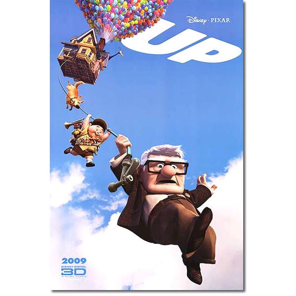 映画ポスター カールじいさんの空飛ぶ家 ディズニー グッズ /2nd