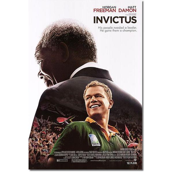 インビクタス/負けざる者たち　USオリジナル映画ポスター 映画ポスター インビクタス 負けざる者たち モーガンフリーマン