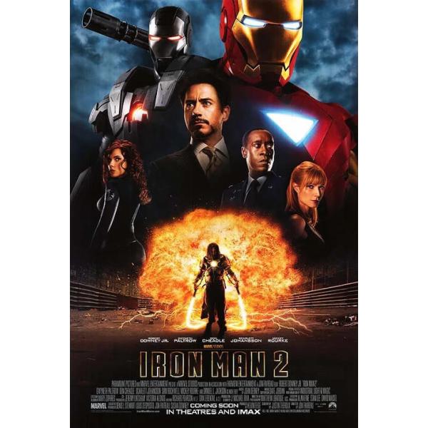 アイアンマン2 グッズ 映画ポスター フレーム別 おしゃれ