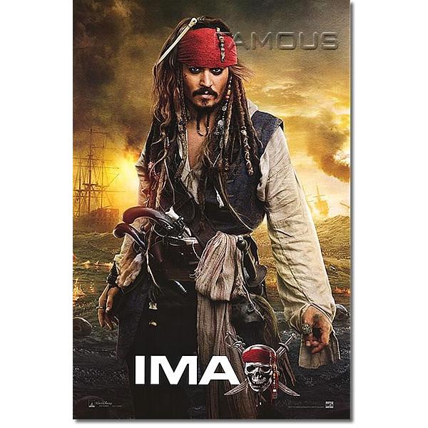 パイレーツオブカリビアン ジョニーデップ シルエットアート 大型