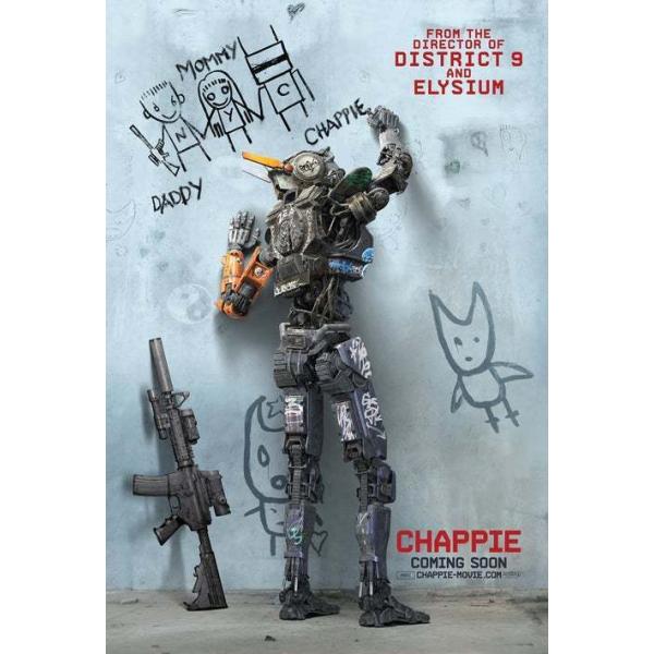 チャッピー CHAPPiE グッズ 映画ポスター フレーム別 おしゃれ