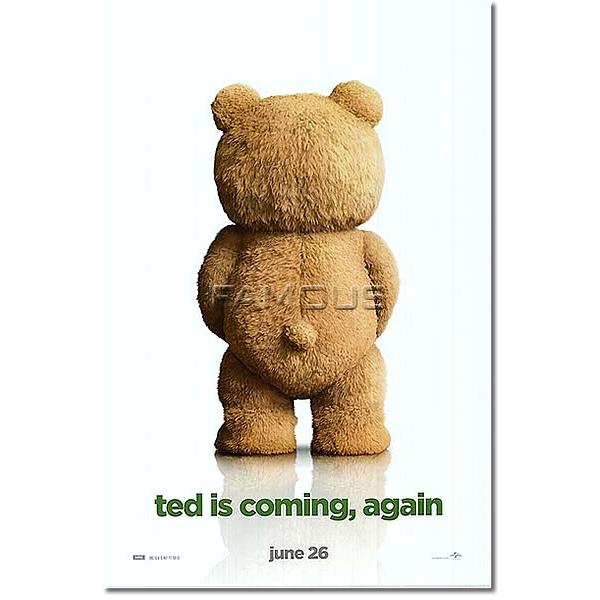 ポスター テッド2 ted 映画 グッズ /インテリア おしゃれ フレームなし