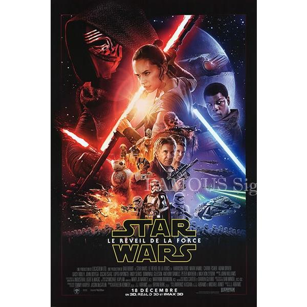 映画ポスター スターウォーズ フォースの覚醒 グッズ /フランス版 REG