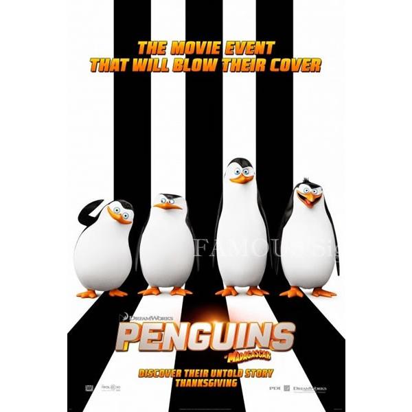 映画ポスター ペンギンズ FROM マダガスカル ザムービー グッズ
