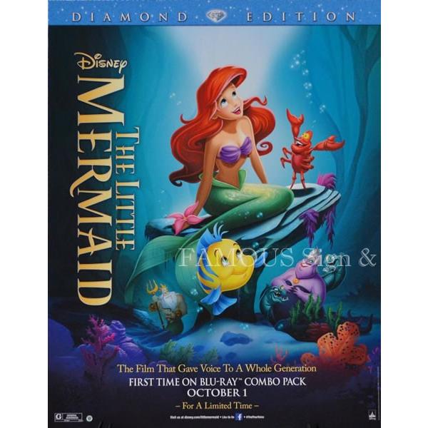 映画ポスター リトルマーメイド ディズニー アリエル グッズ