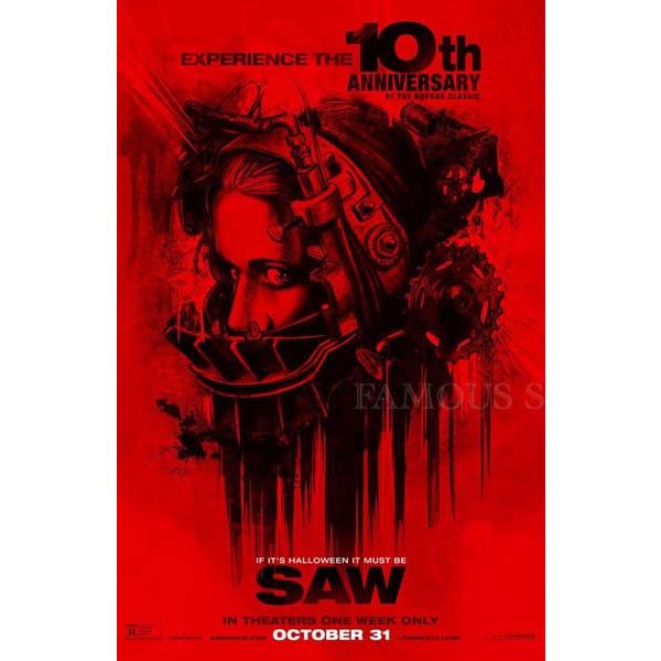 映画ポスター ソウ SAW ジェームズワン /ホラー インテリア アート