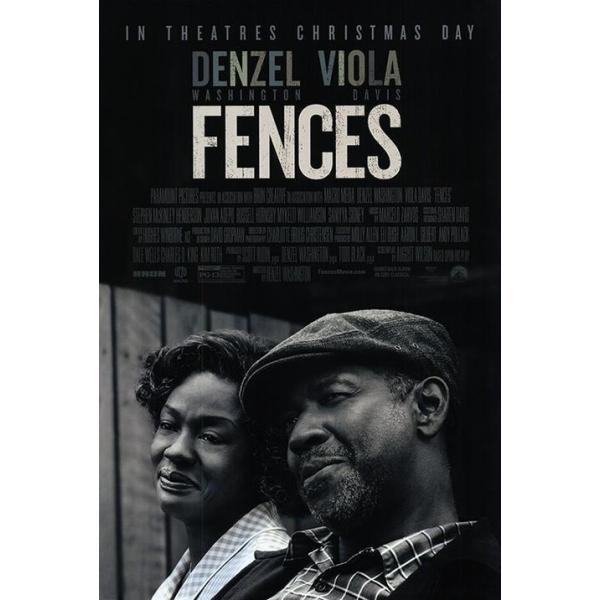 フェンス Fences 映画ポスター フレーム別 デンゼルワシントン
