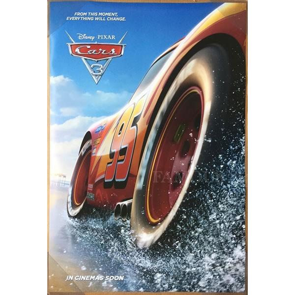 映画ポスター カーズ クロスロード CARS 3 ディズニー ピクサー グッズ /アニメ インテリア おしゃれ フレームなし /ADV-B-両面  /【Buyee】