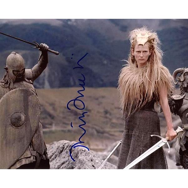 直筆サイン入り写真 ナルニア国物語 ライオンと魔女 白い魔女