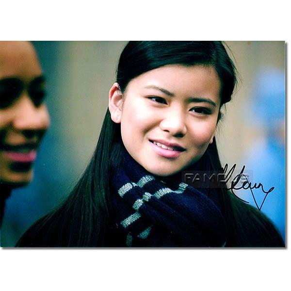 直筆サイン入り写真 ハリーポッター グッズ チョウチャン ケイティ