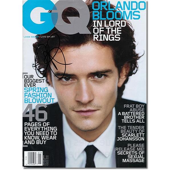 オーランドブルーム本人サイン入り！パンフレット オーランド