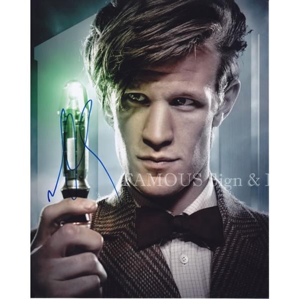 ドクターフー グッズ 直筆サイン入り写真 マットスミス 映画 ドラマ