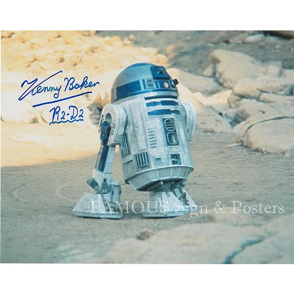 直筆サイン入り写真 R2D2役 スターウォーズ STAR WARS 映画 ...