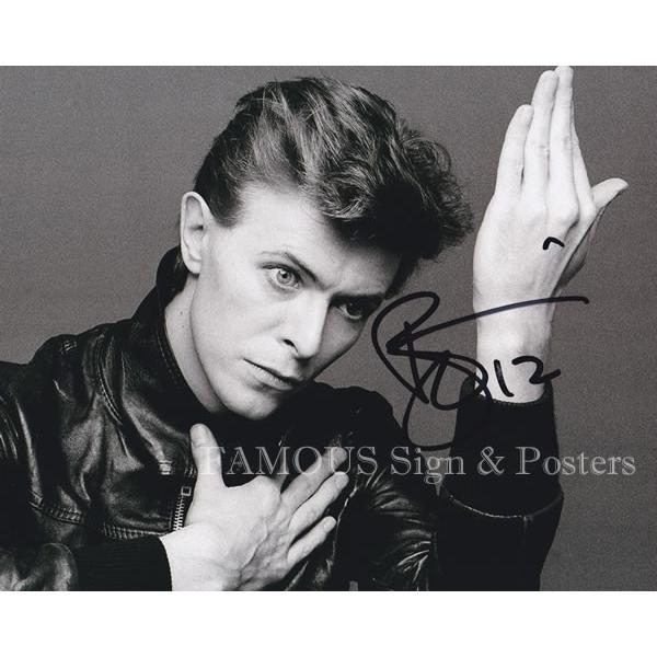 直筆サイン入り写真 デヴィッドボウイ (ヒーローズ Heroes David Bowie グッズ) /【Buyee】