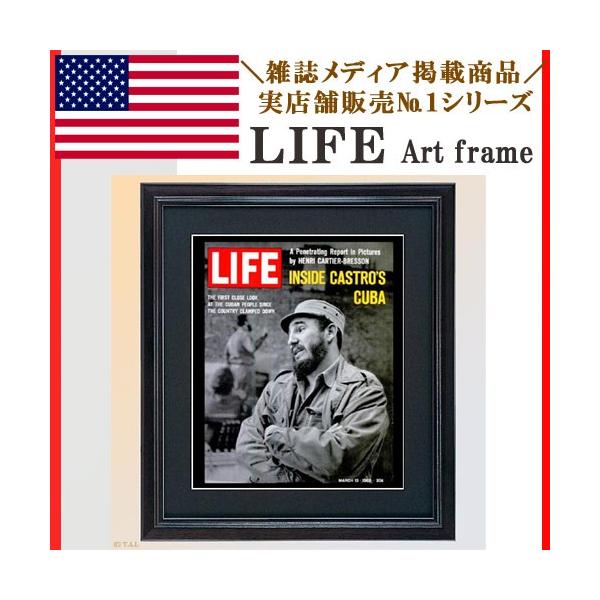 LIFE ポスター Sサイズ「キューバ カストロ」ライフ ポスター ミニ 絵画 おしゃれ ライフ アメリカ雑誌 表紙 ニッチ 飾り小さい  /【Buyee】