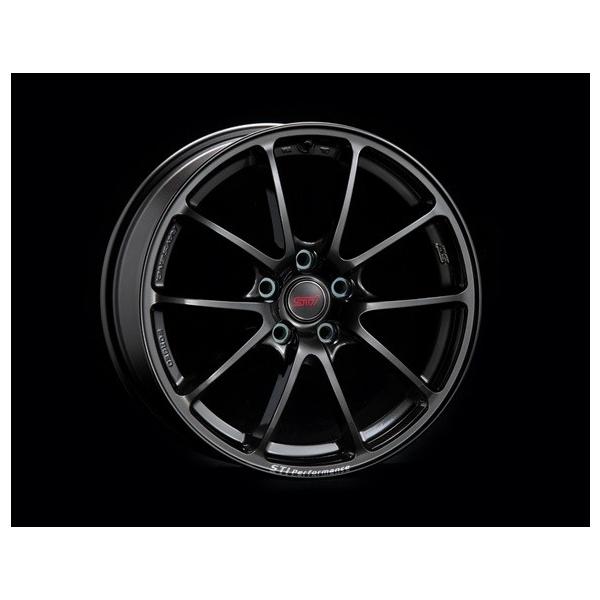 18インチ 7.5J +55 PCD114.3 ENKEI スバル 純正オプション STI