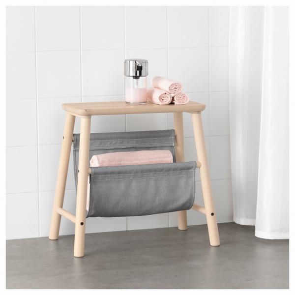 IKEA/イケア 木製スツール 収納機能付き 踏み台 木製スツール IKEA/イケア 木製スツール 収納機能付き 踏み台 木製スツール