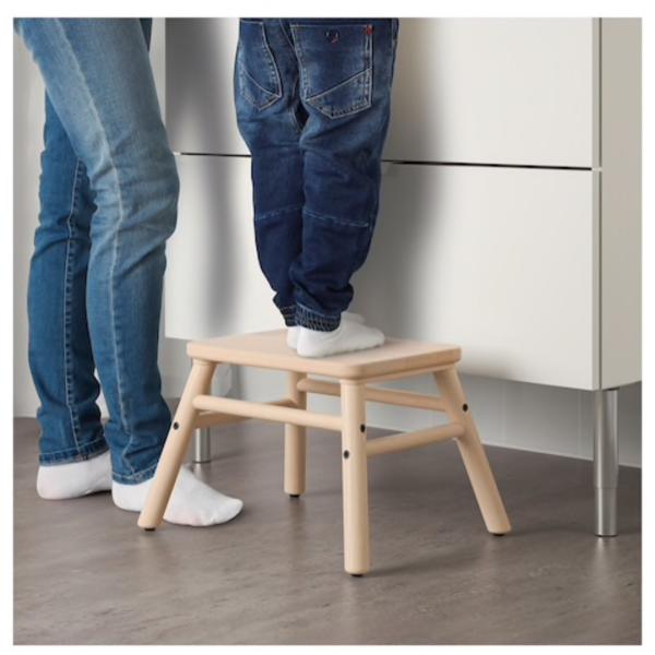 IKEA/イケア 木製スツール 踏み台 木製スツール 北欧 チェア