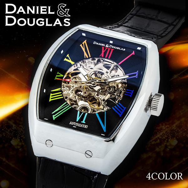 DANIEL \u0026 DOUGLAS 自動巻き オートマチック 腕時計 DD8808
