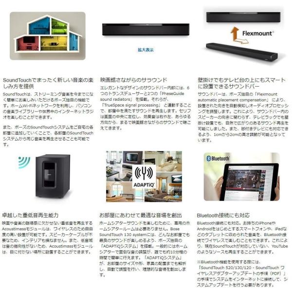 ボーズ ホームシアターシステム Bose SoundTouch 130 home theater system SoundTouch 130 新品  送料無料 /【Buyee】 Buyee - Japanese Proxy Service | Buy from Japan!