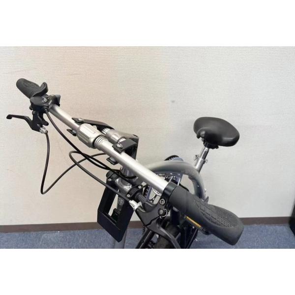 おりたたみ自転車14インチ SHIMANO6段ギア装着。アルミフレーム
