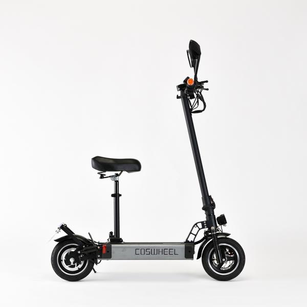 公道仕様 電動キックボード 電動キックスケーター 公道走行可COSWHEEL EV SCOOTER 2WAY乗りEVスクーター 折りたたみ式電動バイク  サドル椅子付き /【Buyee】