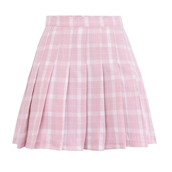 PINKHUNT ピンクハント チェック柄プリーツスカート 5444K