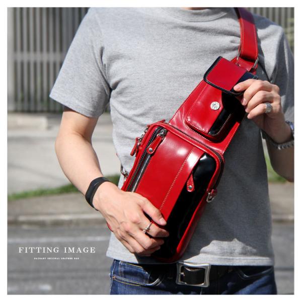 バッグ メンズ ボディバッグ 本革 レザー 人気 ブランド おしゃれ