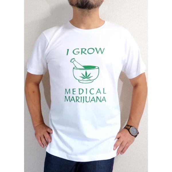 医療用？！マリファナTシャツ【サイズ：S、M、L、XL、2XL】大麻T 