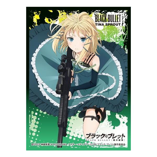 きゃらスリーブコレクション　ブラック・ブレット　ティナスプラウト　スリーブ きゃらスリーブコレクション ブラックブレット ティナ