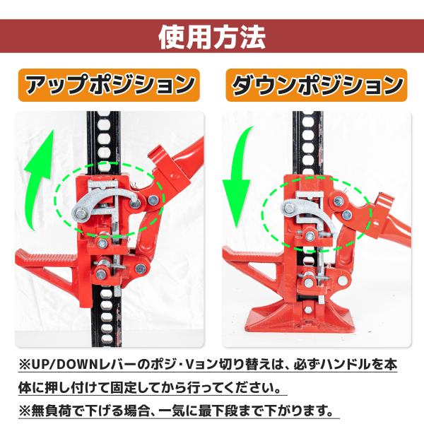 ジャッキ ファームジャッキ ハイリフト ジャッキ 3t 3トン 48インチ タイガージャッキ オフロード クロカン ジムニー ジープ SUV車  /【Buyee】