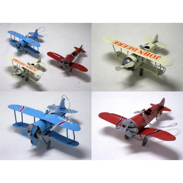 レトロなブリキのおもちゃ 複葉機 6台セット(飛行機/戦闘機/航空機 
