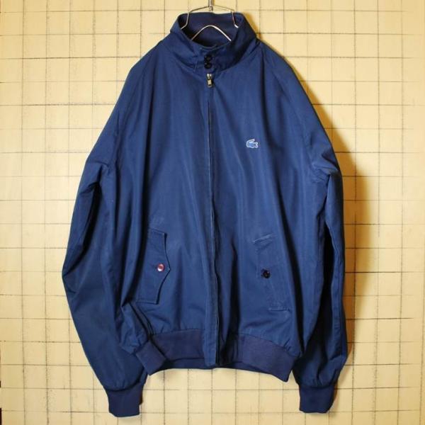 80s IZOD ラコステ LACOSTE 古着 ラグラン ジャケット ブルゾン メンズ 