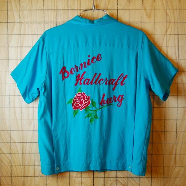 ヴィンテージ ボーリングシャツ ANGELTOWN 60s ANGELTOWN ボウリングシャツ - Sixpacjoe Web Shop