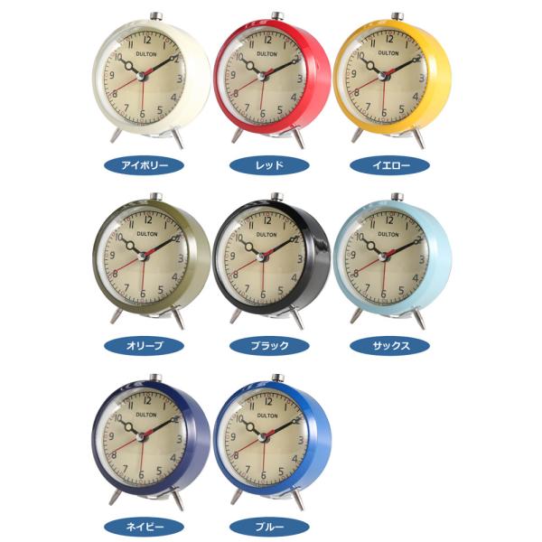ダルトンDULTON デジタル置時計 LED アラーム付き 茶色 昭和レトロ