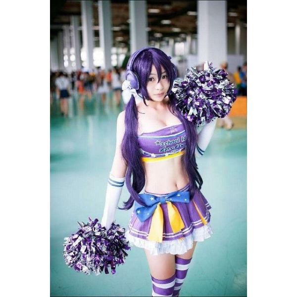 lovelive ラブライブ コスプレ 衣装】東條 希 チアガール衣装