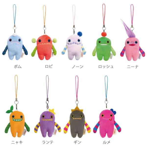 バラ売り可能 モケケ キャラクター ぬいぐるみ ストラップ モケケ もけけ チモッケ 携帯 モバイル スマホ デジカメ ストラップ