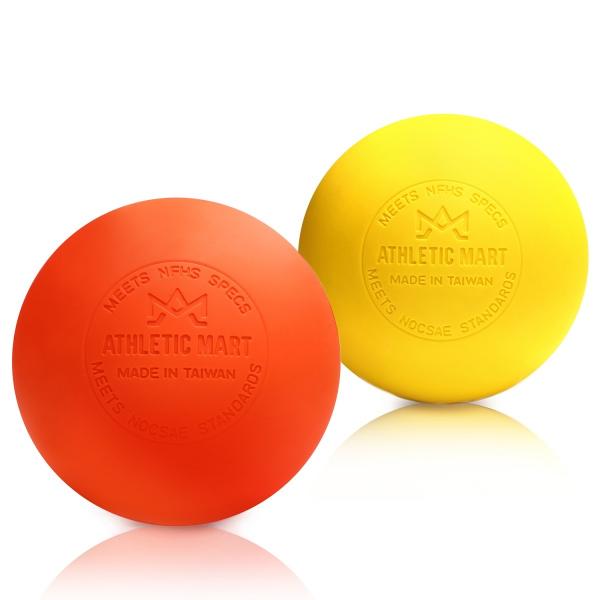 ラクロスボール　公式試合球 ストレッチ マッサージ 筋膜リリース 12個 ATHLETIC MART マッサージボール 2個セット ラクロスボール 公式