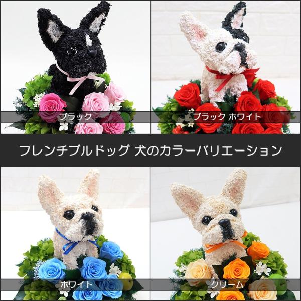 プリザーブドフラワーアレンジ犬 フレンチブルドッグ Cute 結婚祝い 誕生日 ギフト プレゼント 開店祝い 動物病院開院祝い ペットのお悔やみ  /【Buyee】 Buyee - Japanese Proxy Service | Buy from Japan!