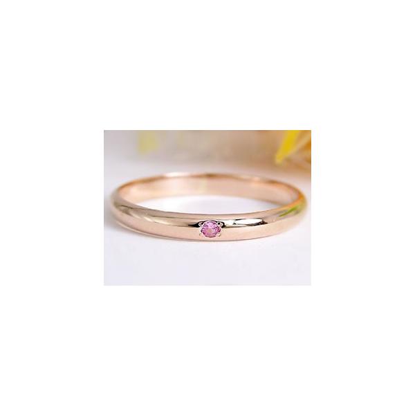 ジュエリー工房アトラス ペアリング ペア 人気 結婚指輪 ダイヤモンド マリッジリング 結婚式 ピンクゴールドk18 18金 ストレート カップル -  指輪