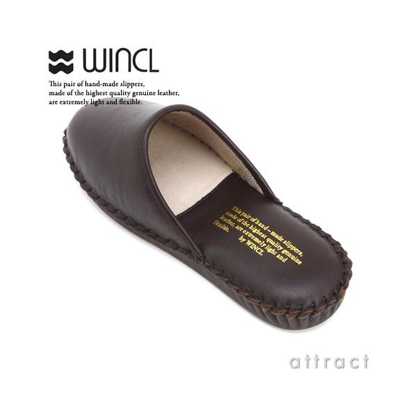 WINCL ウィンクル Leather Slippers レザースリッパ（ステア革） 本革