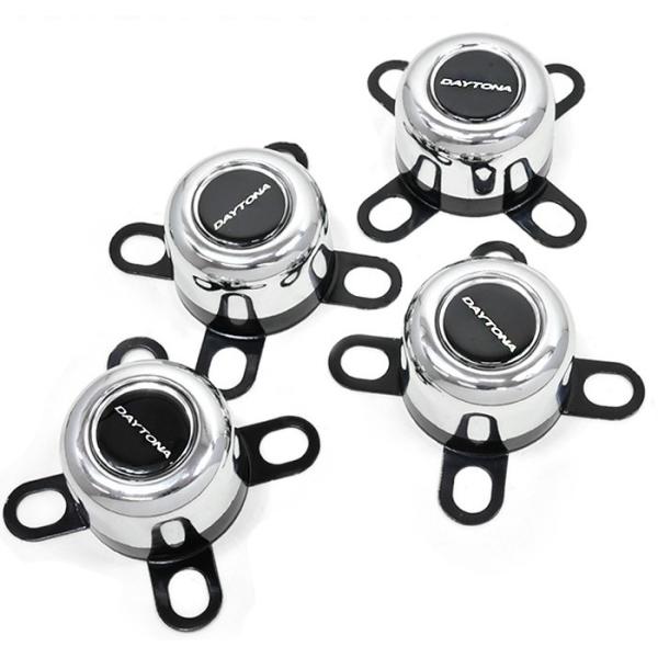 汎用 センター キャップ ハブ キャップ メッキ デイトナ風 鉄