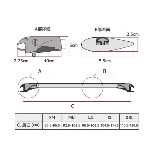 ベースキャリア プラド 150系 ランドクルーザープラド ランクル YAKIMA 正規品 レールバーLGサイズ×2 ルーフレール有り車両に適合  /【Buyee】