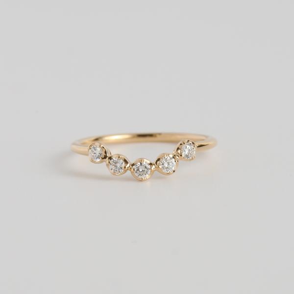 楽天市場】18金 リング ダイヤモンド 指輪 18k ダイヤ 0.53ct