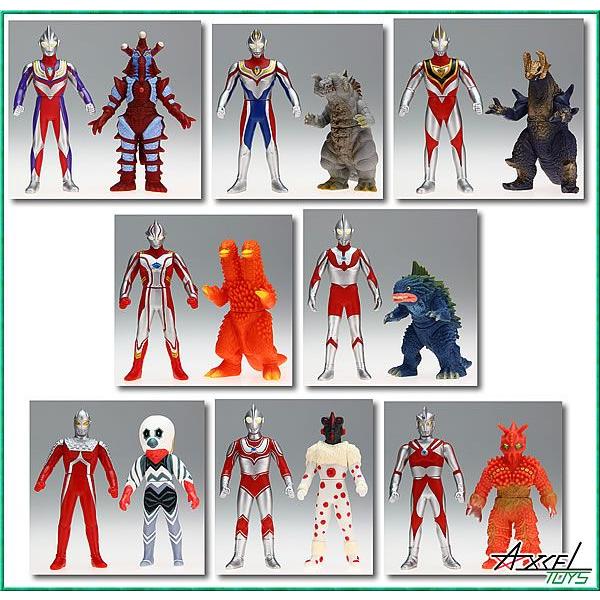 プレイヒーローＶＳ ウルトラマン対決セット 超ウルトラ８兄弟スペシャル 全８種セット /【Buyee】