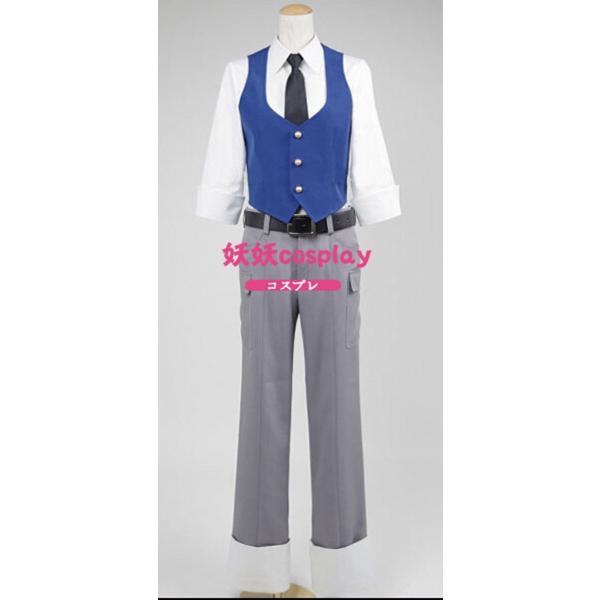 コスプレ衣装+ウイッグ+ナイフ 暗殺教室 潮田渚☆殺せんせー 茅野