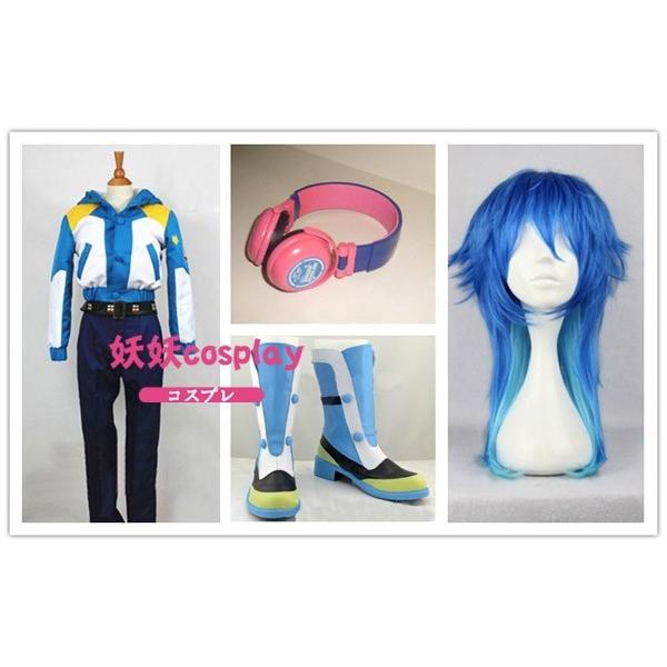 コスプレ衣装+ウィッグ+靴+ヘッドホン DRAMAtical Murder ドラマダ