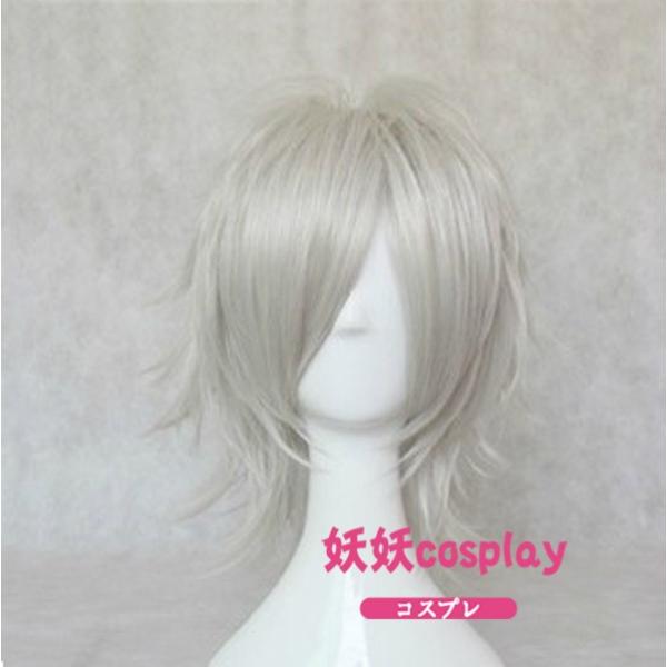 コスプレ衣装+ウィッグ 妖狐×僕SS 御狐神双熾◇髏々宮カルタ 白 コスプレ衣装+ウィッグ 妖狐×僕SS 御狐神双熾◇髏々宮カルタ 白