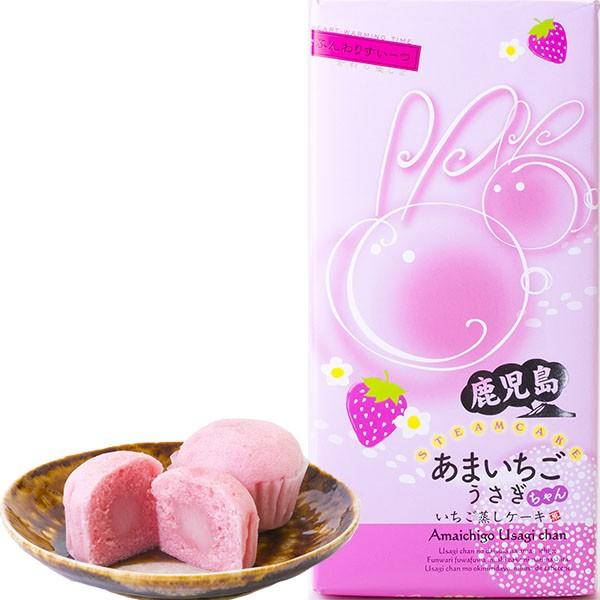 あまいちごうさぎちゃん いちご蒸しケーキ 10個入り /【Buyee